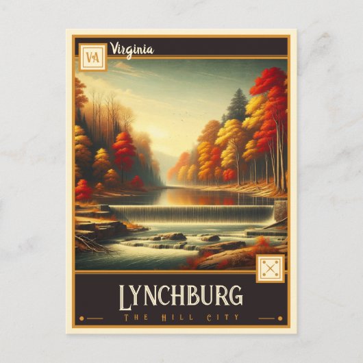 Lynchburg, Virginia | BRIEFKAART (Voorkant)
