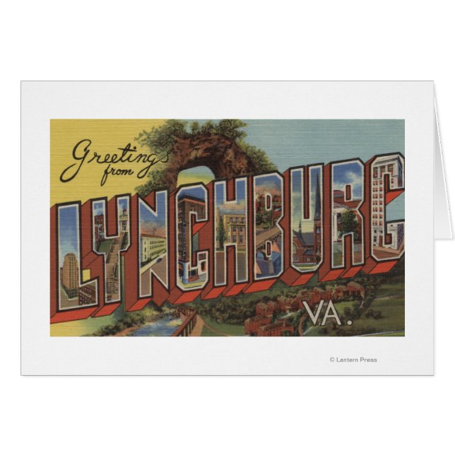 Lynchburg, Virginia - Large Letter Scenes (Voorkant Horizontaal)