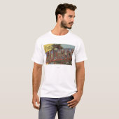 Lynchburg, Virginia - Large Letter Scenes T-shirt (Voorkant volledig)