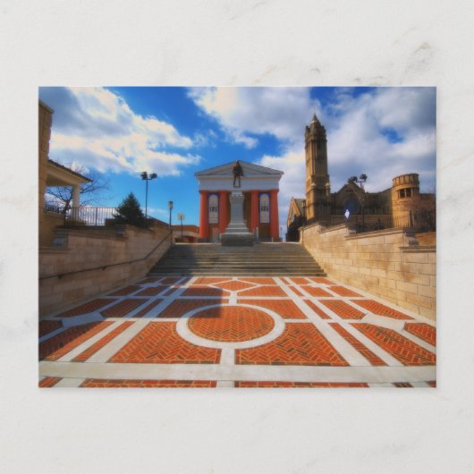 Lynchburg Virginia Steps van de stad Briefkaart (Voorkant)