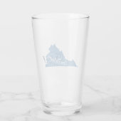 Lynchburg Virginia Wood Grain Glas (Achterkant)