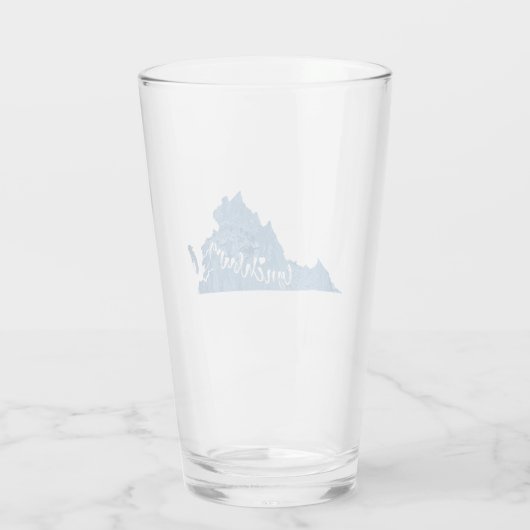 Lynchburg Virginia Wood Grain Glas (Achterkant)