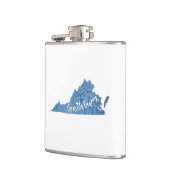 Lynchburg Virginia Wood Grain Heupfles (Links)