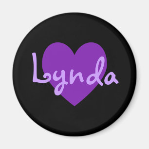 Lynda in het Paars Magneet