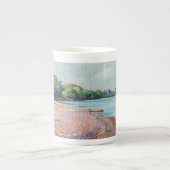 Lynde Creek Mouth - mok met beenderporseleinen (Voorkant)