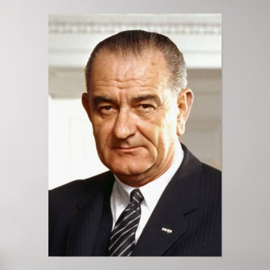 Lyndon B. Johnson 36th President Poster (Voorkant)