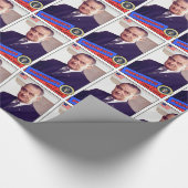 Lyndon B. Johnson-honkaarten Cadeaupapier (Hoek)