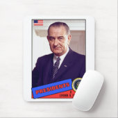 Lyndon B. Johnson-honkaarten Muismat (Met muis)