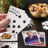 Lyndon B. Johnson-honkaarten Speelkaarten (Insitu)