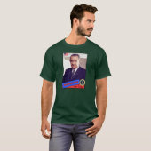 Lyndon B. Johnson-honkaarten T-shirt (Voorkant volledig)