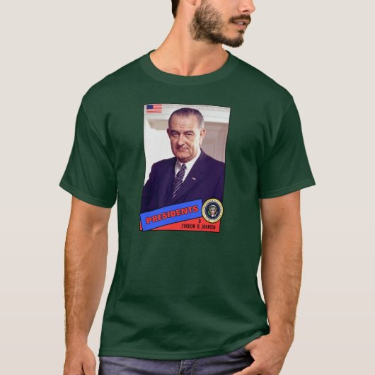 Lyndon B. Johnson-honkaarten T-shirt (Voorkant)