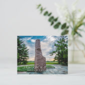 Lyndon B. Johnson-monoliet, Memorial Grove Briefkaart (Staand voorkant)
