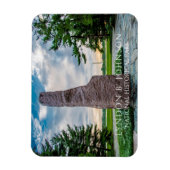Lyndon B. Johnson-monoliet, Memorial Grove Magneet (Verticaal)