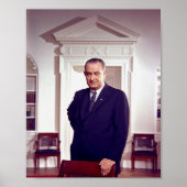 Lyndon B Johnson Poster (Voorkant)