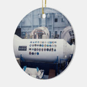 Lyndon B. Johnson Space Center Keramisch Ornament (Links)