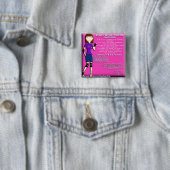 Lyndon Ehlers Danlos Syndrome Awareness Button (In situ)