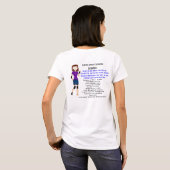 Lyndon Ehlers Danlos Syndrome Awareness shirt (Achterkant volledig)