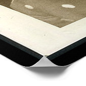 Lyndon Johnson die de eed aflegt op de luchtmacht  Poster (Hoek)