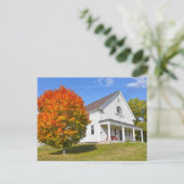 Lyndon Town House, Vermont Briefkaart (Staand voorkant)