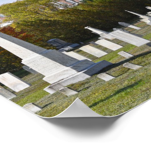 Lyndon, Vermont, begraafplaats Poster (Hoek)