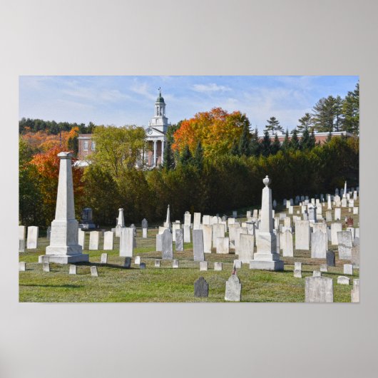Lyndon, Vermont, Begraafplaats Poster (Voorkant)