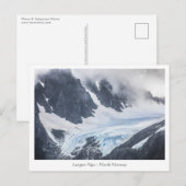 Lyngen Alps North Noorwegen Briefkaart (Voorkant / Achterkant)