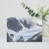 Lyngen Norway Glacier Landscape Photo Card (Staand voorkant)