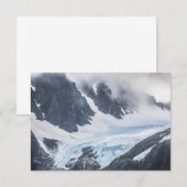 Lyngen Norway Glacier Landscape Photo Card (Voorkant / Achterkant)