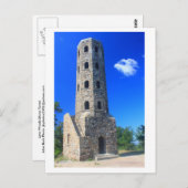 Lynn Bossen stone tower Briefkaart (Voorkant / Achterkant)
