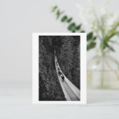 Lynn Canyon Suspension Bridge Briefkaart (Staand voorkant)