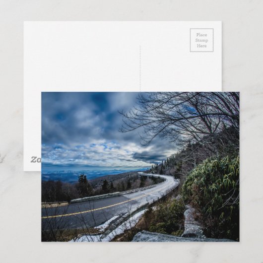 Lynn Cove viaduct in de winter Briefkaart (Voorkant / Achterkant)