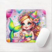 LYNN ~ jonge zeemeermin ~ Muismat (Met muis)