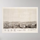  Lynn MA Map (1849) Poster (Voorkant)