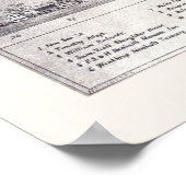 Lynn, MA Panoramic Map - 1820 Poster (Hoek)