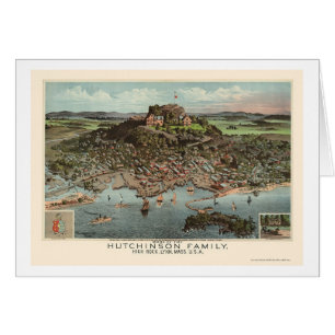 Lynn, MA Panoramic Map - 1881