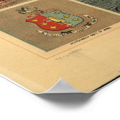 Lynn Massachusetts 1881 Antiek Panorama Poster (Hoek)