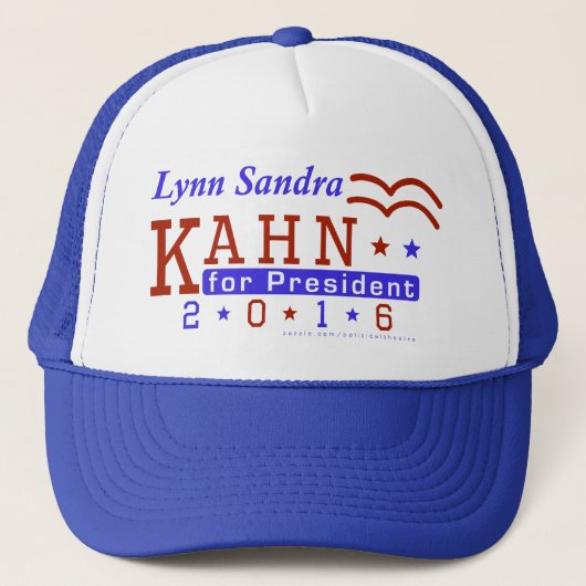 Lynn S Kahn President 2016 Verkiezingsonafhankelij Trucker Pet (Voorkant)