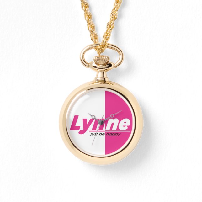 LYNNE BRAND Gouden Ketting eWatch (Voorkant)