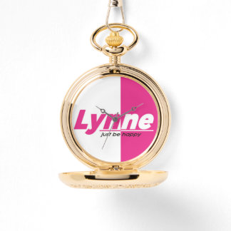 LYNNE BRAND Gouden Zakhorloge Horloge