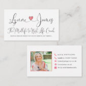 Lynne James Visitekaartjes (Voorkant / Achterkant)