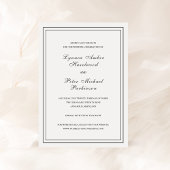 Lynnea Simple Elegant Wedding Save The Date
