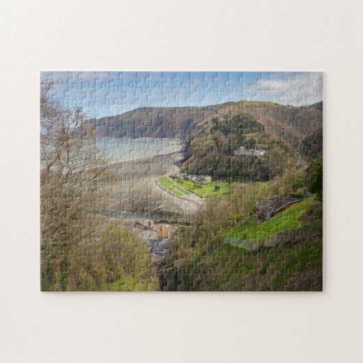 Lynton en Lynmouth Legpuzzel (Horizontaal)