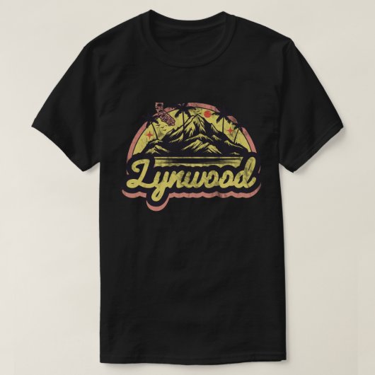 Lynwood, Californië T-shirt (Design voorkant)