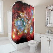 Lynx Arc Stargeboorster Star Cluster Artist Impres Douchegordijn (In situ)