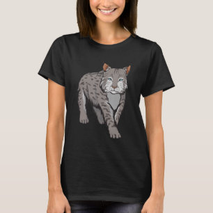 Lynx Art Design Illustration Wildcat Lynx T-shirt