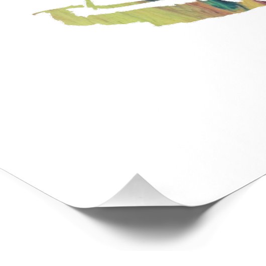 Lynx Art Foto Afdruk (Hoek)