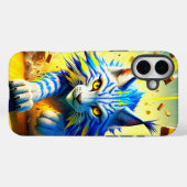 Lynx Art Phone Case (Achterkant (horizontaal))
