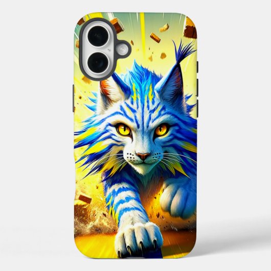 Lynx Art Phone Case (Achterkant)
