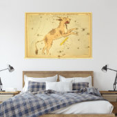Lynx -  Astronomisch Star Chart Afbeelding Canvas Afdruk (Insitu (Slaapkamer))