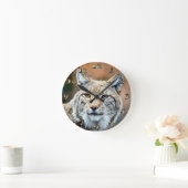 Lynx Bobcat Wildlife Predator Cat Ronde Klok (Huis)